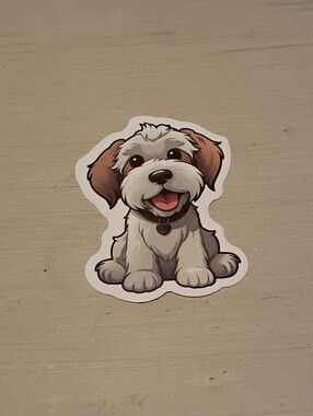 10/$10 Stickers Decal - Coton Teddy Bear Puppy Kawaii Animal Sticker - New